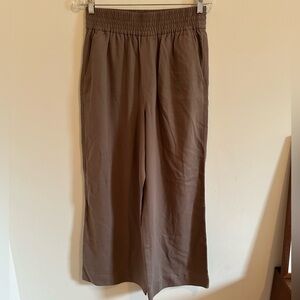 Madewell Women’s Wide Leg Brown Pants